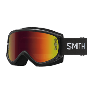 Smith Optics Fuel V.1 Goggle Black Red Mirror Clear Anti-Fog