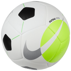 Nike Futsal Pro Soccer Ball White / Volt / Silver Pro