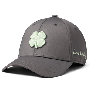 Black Clover Premium Clover 1 Hat L/XL Charcoal / Spring Green