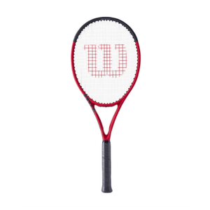 Wilson Clash 100 V2 Tennis Racket (Unstrung) Black / Red 4 1/4"