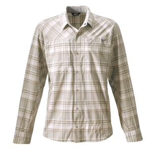 Orvis PRO Stretch Long-Sleeved Shirt - Men's Mist Plaid XL