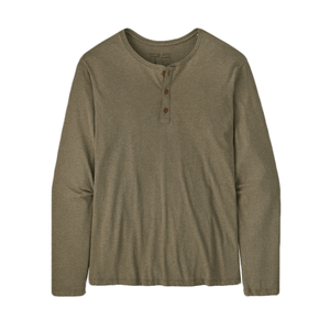Patagonia Regnerative Cotton Lightweight Henley Shirt - Men's Sage Khaki L