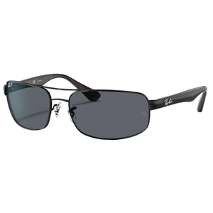 Ray-Ban RB3445 Sunglasses Matte Black / Dark Grey Non Polarized
