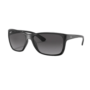 Ray-Ban RB4331 Sunglasses Black / Light Grey Gradient Dark Grey Non Polarized