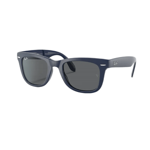 Ray-Ban Folding Wayfarer Sunglasses Blue / Dark Grey Non Polarized