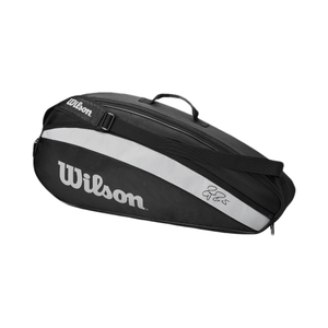 Wilson Fed Team 3 Pack Tennis Bag Black One Size