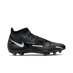 Nike Phantom GT2 Club Dynamic Fit Multi-Ground Soccer Cleat Black / Metallic Silver / Dark Grey 8 M / 9.5 W Regular