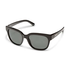 Suncloud Affect Sunglasses Black / Gray Green Polarized