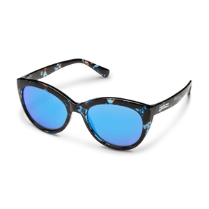 Suncloud Cityscape Sunglasses Blue Tortoise / Blue Mirror Polarized