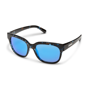 Suncloud Affect Sunglasses Blue Tortoise / Blue Mirror Polarized