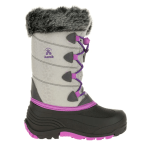 Kamik Snowgypsy 3 Winter Boot - Youth Regular Gray 13C