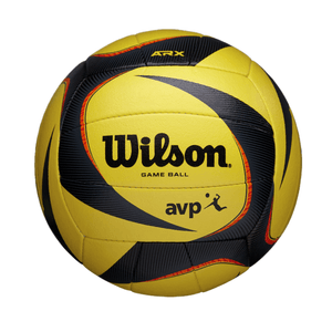 Wilson AVP ARX Game Volleyball Yellow / Black / Orange Official