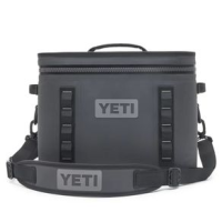 YETI Hopper Flip 18qt Soft Cooler CHARCOAL 18 qt