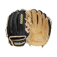 Wilson A2000 1786 11.5" Infield Baseball Glove Black / Blonde 11.5" Right Hand Throw