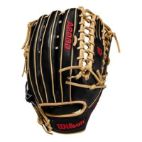 Wilson 2018 A2000 OT6 12.75" Outfield Baseball Glove - Right Hand Throw Black / Blonde 12.75" Left Hand Throw