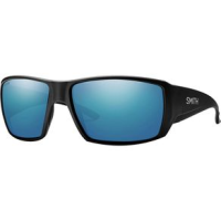 Smith Guides Choice ChromaPop Polarized Sunglasses - Men's Matte Black / Blue Mirror Chromapop Polarized
