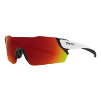 Smith Optics Attack ChromaPop Sunglasses Matte White / Chromapop Red Mirror Non Polarized
