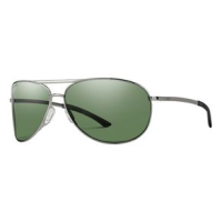 Smith Serpico 2 ChromaPop Polarized Sunglasses Gunmetal / Gray Green Chromapop Polarized
