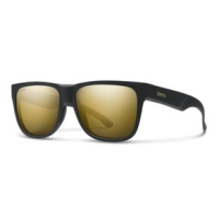Smith Lowdown 2 ChromaPop Sunglasses Matte Black / Gold Polarized Polarized
