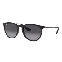 Ray-Ban Erika Sunglasses - Women's Rubber Black / Grey Polarized