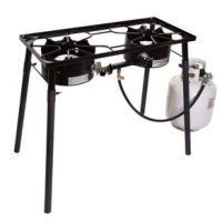 Camp Chef Pioneer 2-Burner Camp Stove BLACK