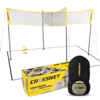 Crossnet 4 Square Volleyball Game 681324