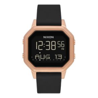 Nixon Siren Digital Watch - Women's Rose Gold / Black One Size