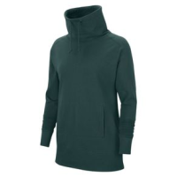 Nike Yoga Statement Essential Cowl Neck Pullover - Women's Pro Green / Vintage Green XS