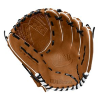 Wilson 2020 Aura Outfield Fastpitch Softball Glove Brown / Ivory 12.5" Left Hand Throw