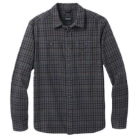 prAna Monarch Flannel - Men's GRAVEL XXL