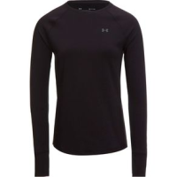 Under Armour ColdGear Base 2.0 Crew Shirt - Women's Black / Pitch Gray L