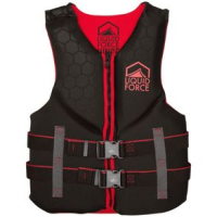 Liquid Force Hinge CGA Vest - Men's Black / Red S
