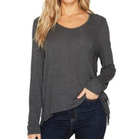 Carve Designs Mesa Long Sleeve Top - Women's Black S