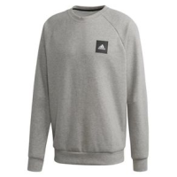 adidas Must Haves Stadium Crew Sweatshirt - Men's Medium Grey Heather S
