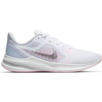 Nike Downshifter 10 Shoe - Women's Football Grey / Metallic Silver / White 9 REGULAR