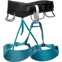 Black Diamond Momentum Climbing Harness - Women's Aqua Verde M