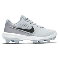 Nike Alpha Hurache 3 Varsity Low MCS Baseball Cleat - Youth Light Smoke Grey / Iron Grey / Particle Grey 10C REGULAR