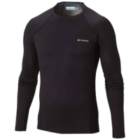 Columbia Midweight Stretch Long Sleeve Shirt - Men's Black / Black L