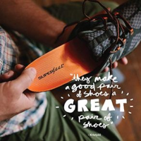 Superfeet E-fit Orange Insole M7.5-9.0 M7.5-9.0