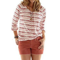 Carve Designs Makena Long Sleeve Top - Women's Mohave L