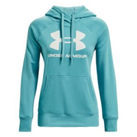 Under Armour Rival Fleece Logo Hoodie - Women's Cosmos / White / White S