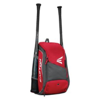 Easton Game Ready Baseball/Softball Backpack Charcoal / Red One Size