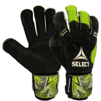 Select 33 Protec Hard Ground Goalkeeper Glove Black / Lime Green 7