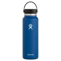 Hydro Flask Wide Mouth 40 oz Insulated Water Bottle Cobalt 40 oz