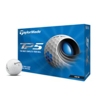 TaylorMade TP5 Golf Ball - 12 Pack White One Size