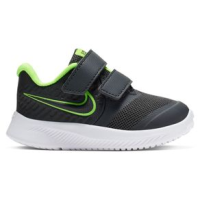 Nike Star Runner 2 Running Shoe - Kids' Anthracite / Electric Green / White 6C REGULAR