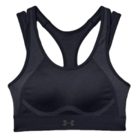 Under Armour Vanish Seamless Mid Sports Bra - Women's Black XS