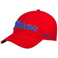 Titleist Tour Elite Fitted Cap Hat Royal / Red / Navy One Size