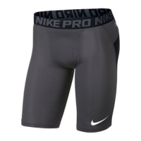 Nike Pro Heist Slider Baseball Shorts - Men's Dark Grey / Black / White L