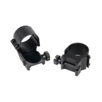 Weaver Detachable Extension Top Mount Rings - Matte (1" Ext High) HI/MATT 1"